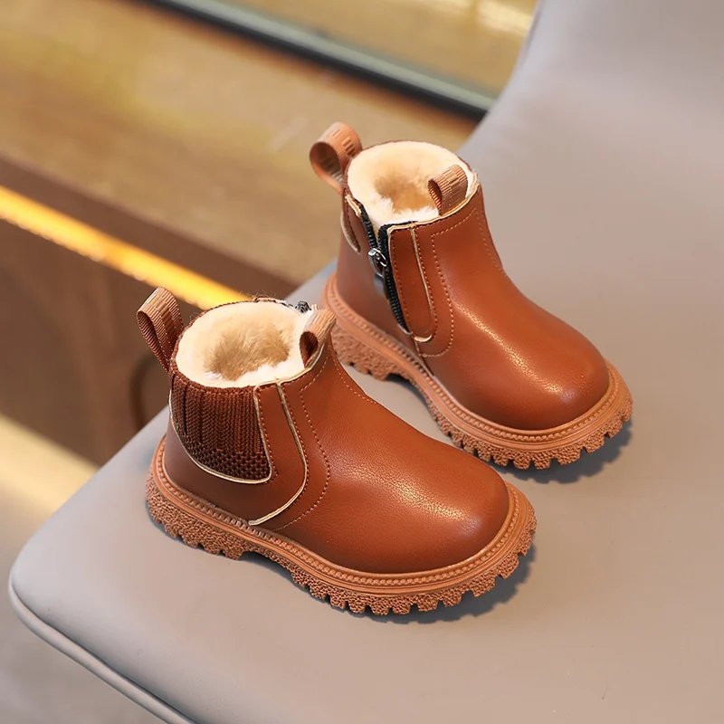 Autumn Winter Baby Kids Short Boots Super Warm Boys Girls Shoes Pu Leather Children Boots Fashion Toddler Boots Kids Snow Shoes Autumn Winter Baby Kids Short Boots Super Warm Boys Girls Shoes Pu Leather Children Boots Fashion Toddler Boots Kids Snow Shoes