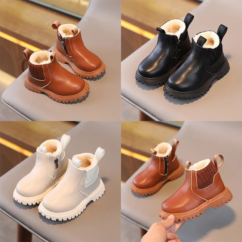 Autumn Winter Baby Kids Short Boots Super Warm Boys Girls Shoes Pu Leather Children Boots Fashion Toddler Boots Kids Snow Shoes Autumn Winter Baby Kids Short Boots Super Warm Boys Girls Shoes Pu Leather Children Boots Fashion Toddler Boots Kids Snow Shoes