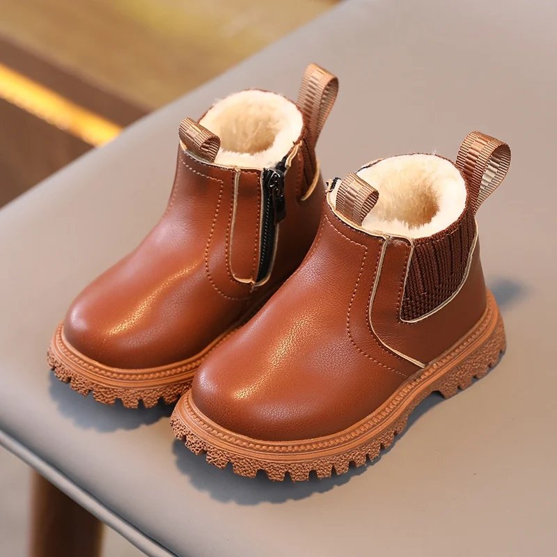 Autumn Winter Baby Kids Short Boots Super Warm Boys Girls Shoes Pu Leather Children Boots Fashion Toddler Boots Kids Snow Shoes Autumn Winter Baby Kids Short Boots Super Warm Boys Girls Shoes Pu Leather Children Boots Fashion Toddler Boots Kids Snow Shoes