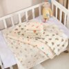 80x80cm Baby Receive Blanket for Newborn Cotton Muslin Swaddle Blanket Bedding Infant Bath Towel Baby Items Mother Kids