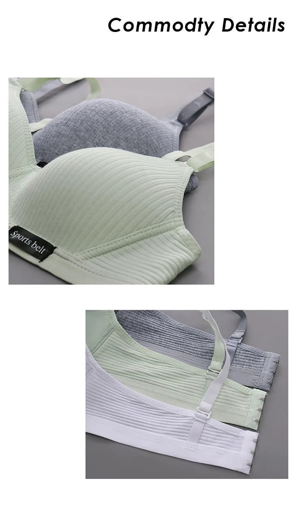 Training Bra for Developing Girls without Steel Rings Comfortable and Traceless Small Bra Pure Cotton Thin Sport Underwears Training Bra for Developing Girls without Steel Rings Comfortable and Traceless Small Bra Pure Cotton Thin Sport Underwears