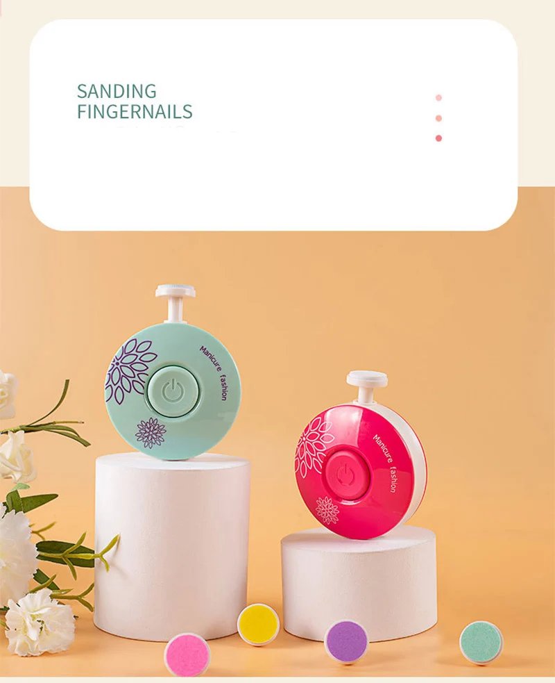 Electric Baby Nail Trimmer Kid Nail Polisher Tool Infant Manicure Scissors Baby Hygiene Kit Baby Nail Clipper Cutter For Newborn Electric Baby Nail Trimmer Kid Nail Polisher Tool Infant Manicure Scissors Baby Hygiene Kit Baby Nail Clipper Cutter For Newborn