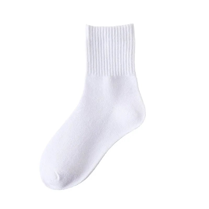 5 Pairs Kids Socks Cotton Breathable Comfy For Boys Girls White Black Socks 5 Pairs Kids Socks Cotton Breathable Comfy For Boys Girls White Black Socks