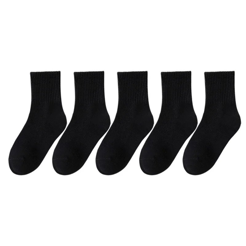 5 Pairs Black