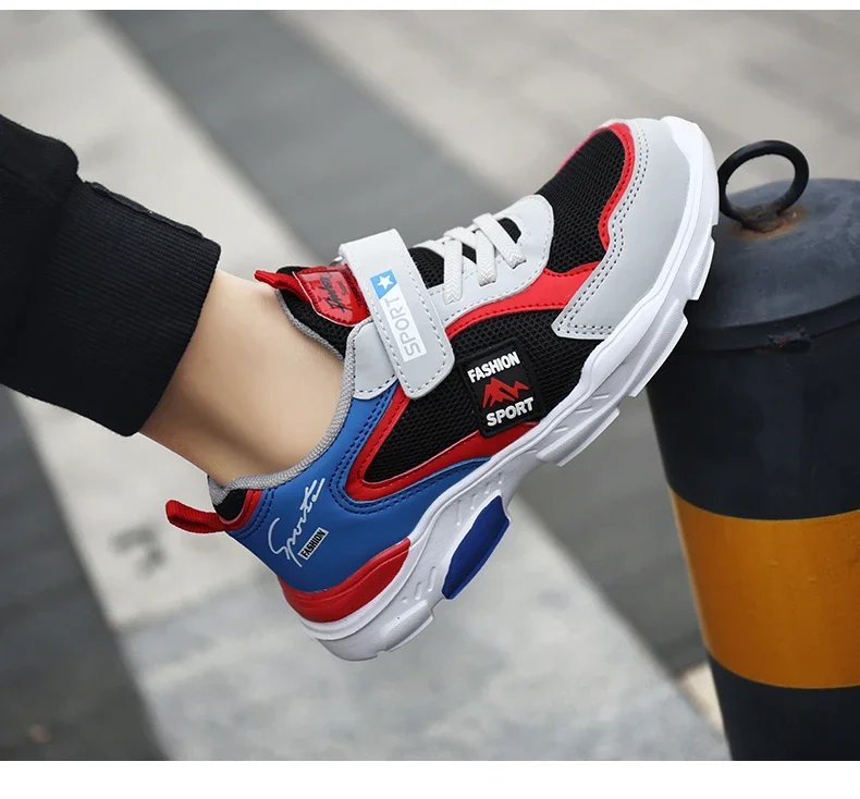 Children's shoes boy sneakers in the spring and autumn with breathable non-slip surface pupil cuhk boy boy fashion shoes