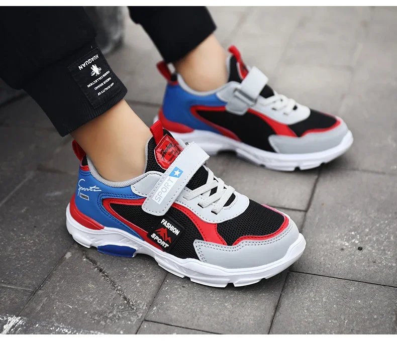 Children's shoes boy sneakers in the spring and autumn with breathable non-slip surface pupil cuhk boy boy fashion shoes