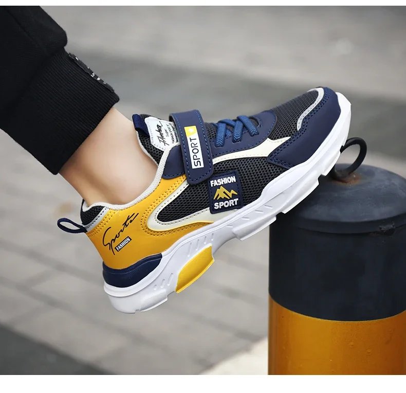 Children's shoes boy sneakers in the spring and autumn with breathable non-slip surface pupil cuhk boy boy fashion shoes