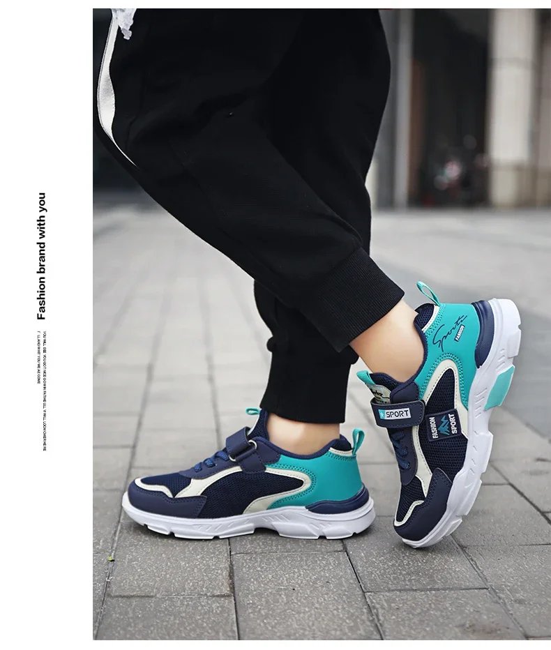 Children's shoes boy sneakers in the spring and autumn with breathable non-slip surface pupil cuhk boy boy fashion shoes