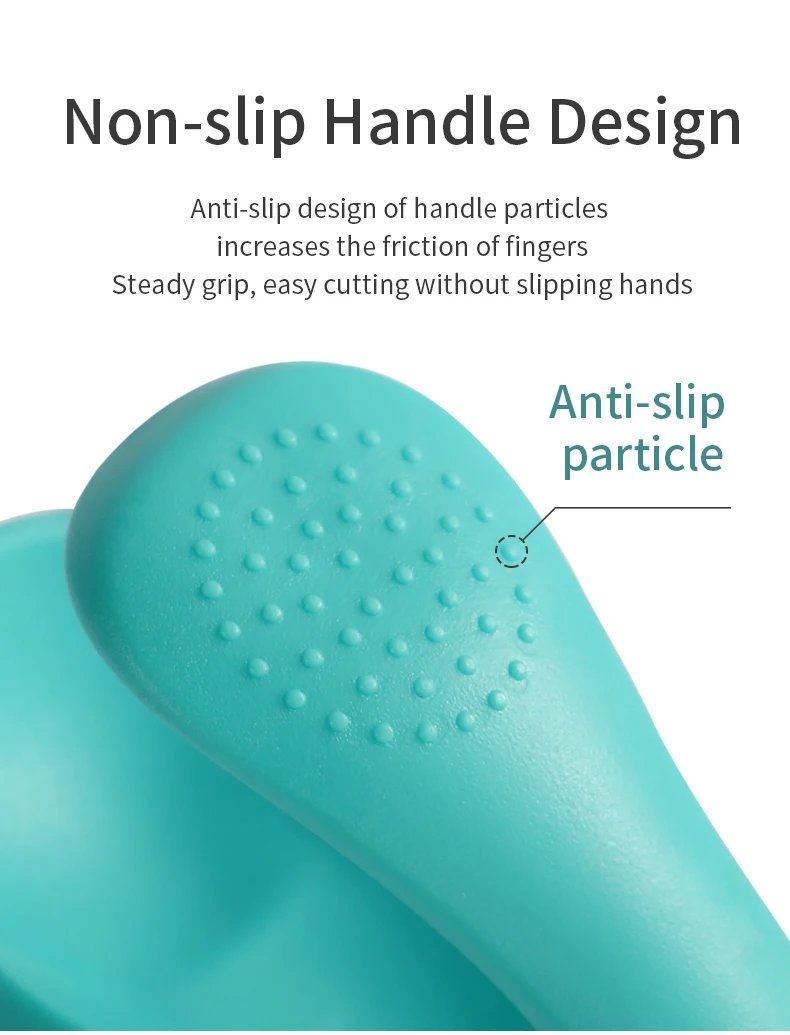 Infant Baby Nail Cutting Clippers Tools Children Kids Magnifier Glass Finger Nail Cutter