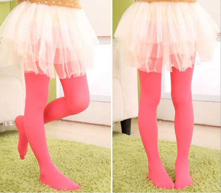 Children Girls Tights for Kids 1 to 15Y Classic Ballet Dance Pantyhose Baby Velvet Candy Color Spring Summer Student Stockings Children Girls Tights for Kids 1 to 15Y Classic Ballet Dance Pantyhose Baby Velvet Candy Color Spring Summer Student Stockings