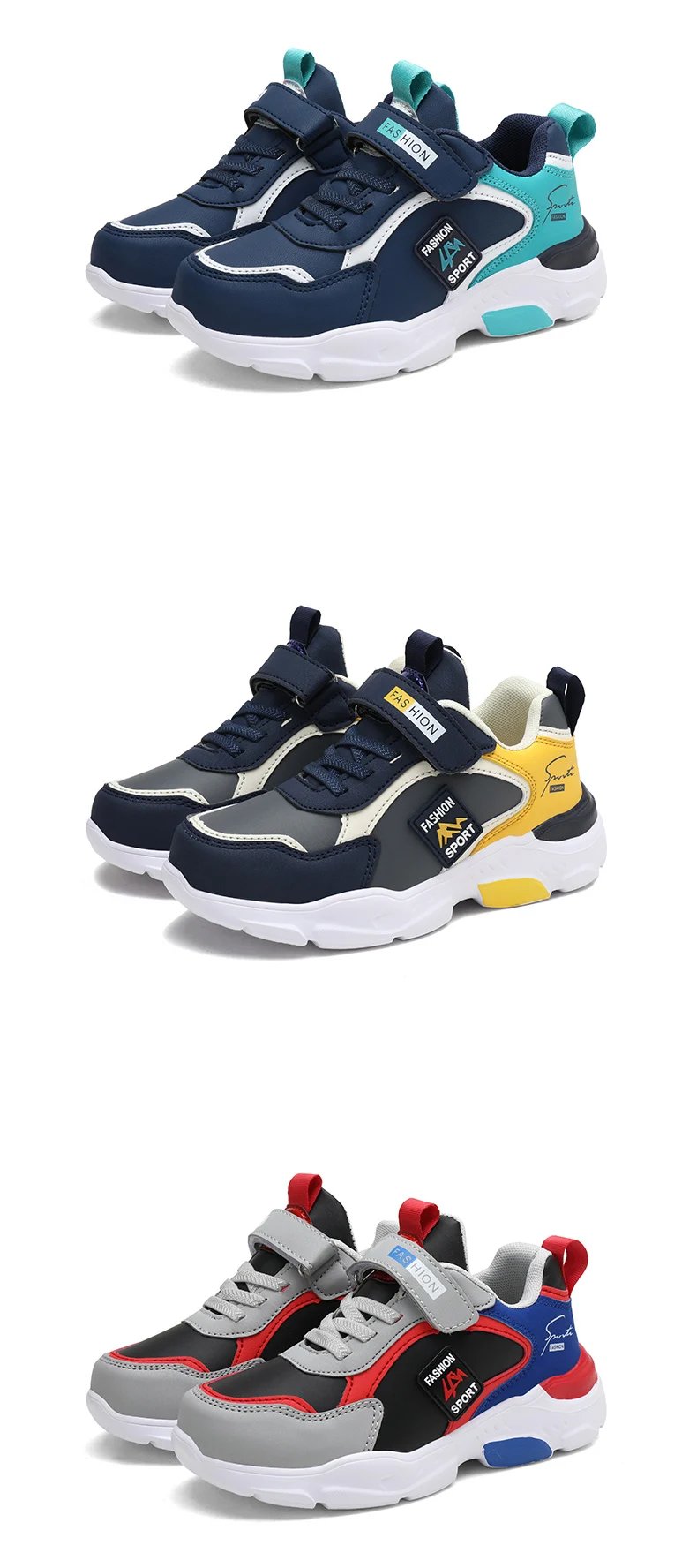 Summer Children's Fashion Sports Boys' Running Leisure Breathable Outdoor Shoes Lightweight Sneakers Shoes