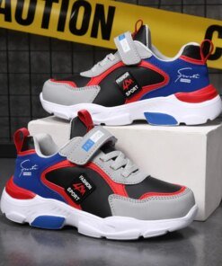 Alternative view of Summer Children's Fashion Sports Boys' Running Leisure Breathable Outdoor Shoes Lightweight Sneakers Shoes