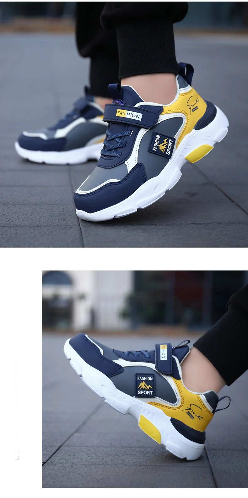 Summer Children's Fashion Sports Boys' Running Leisure Breathable Outdoor Shoes Lightweight Sneakers Shoes