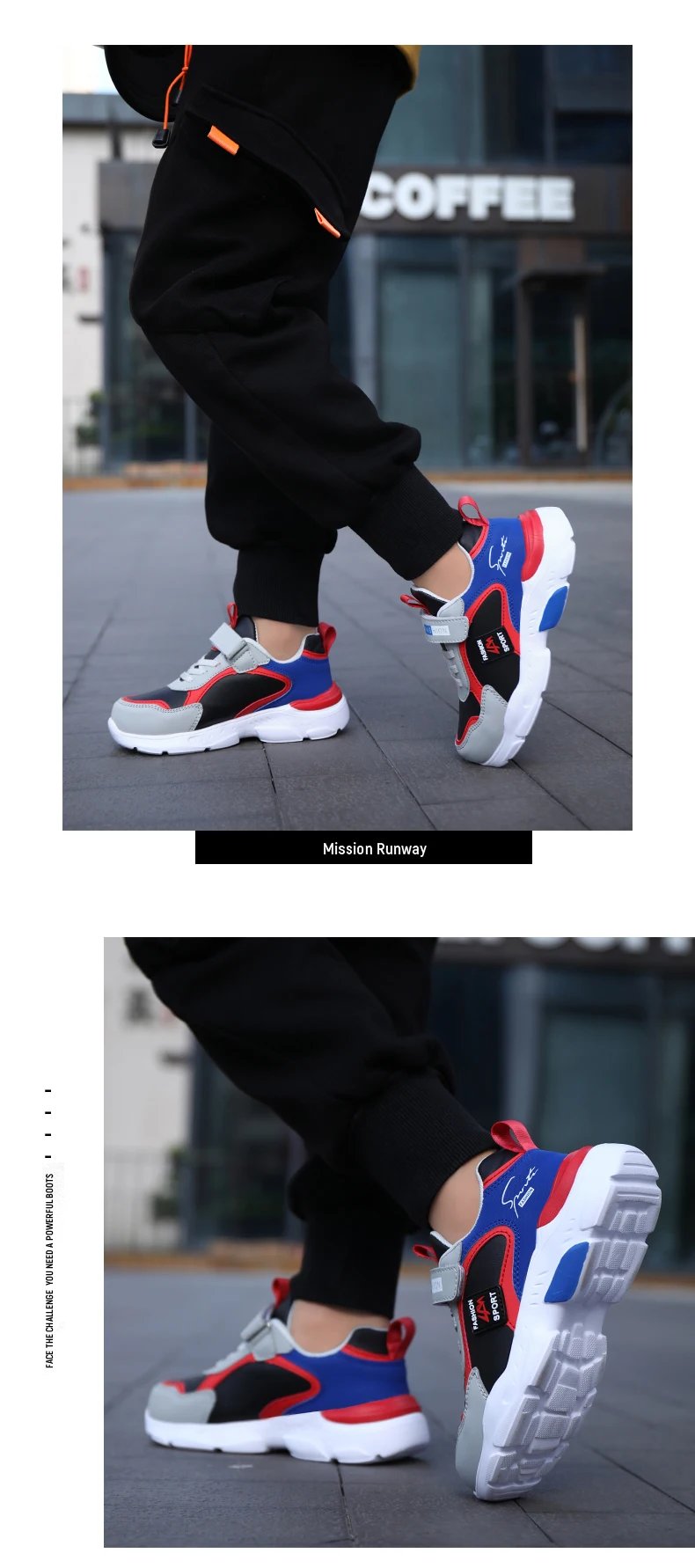 Summer Children's Fashion Sports Boys' Running Leisure Breathable Outdoor Shoes Lightweight Sneakers Shoes