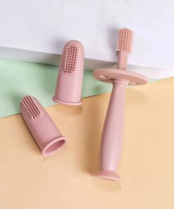3pcs Baby Finger Toothbrush Soft Cleaning Toothbrush For Kids  BPA Free Oral Health Care For Infant Gentle Protect Babie