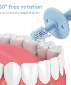 Alternative view of 3pcs Baby Finger Toothbrush Soft Cleaning Toothbrush For Kids  BPA Free Oral Health Care For Infant Gentle Protect Babie