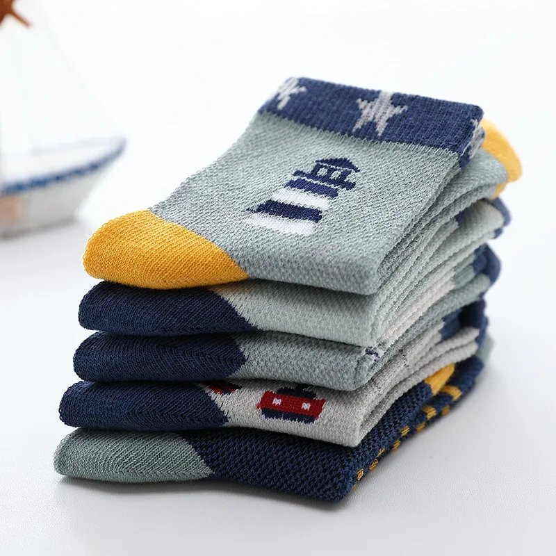 Kids Socks 2023 New Spring Summer Cotton Breathable Mesh Boys Girls Socks 3- 15 Year Children Socks 5 Pairs / Lot Kids Socks 2023 New Spring Summer Cotton Breathable Mesh Boys Girls Socks 3- 15 Year Children Socks 5 Pairs / Lot