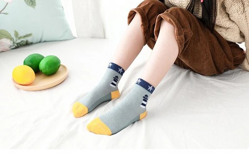 Kids Socks 2023 New Spring Summer Cotton Breathable Mesh Boys Girls Socks 3- 15 Year Children Socks 5 Pairs / Lot Kids Socks 2023 New Spring Summer Cotton Breathable Mesh Boys Girls Socks 3- 15 Year Children Socks 5 Pairs / Lot