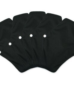 Alternative view of 5pcs Reusable Menstrual Pads for Monthly Gaskets Women's Panties Washable Sanitary Napkin Hygiene Daily Towels Personal Health