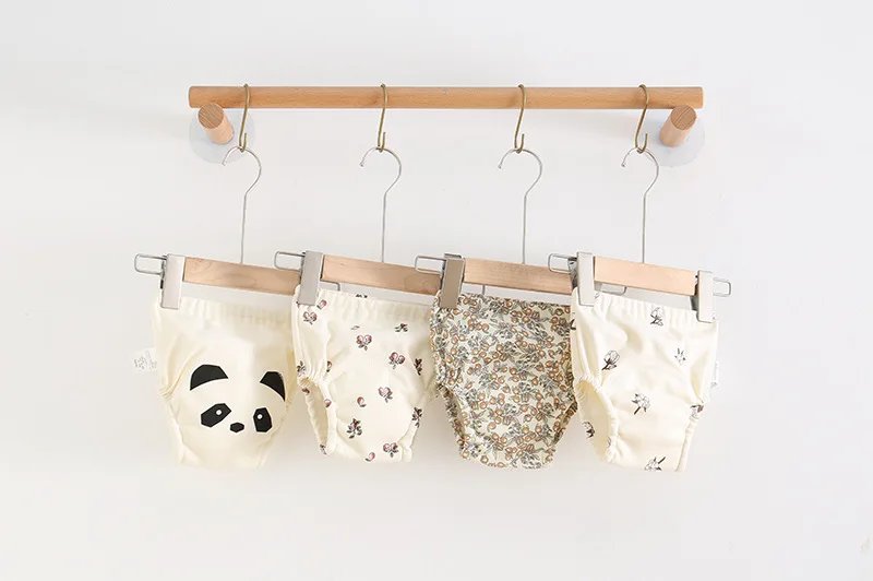 Cotton Baby Training Pants for Kids Diaper Waterproof Underwear Infant Panties Washable Boys Girl Cloth Diapers Reusable Nappies