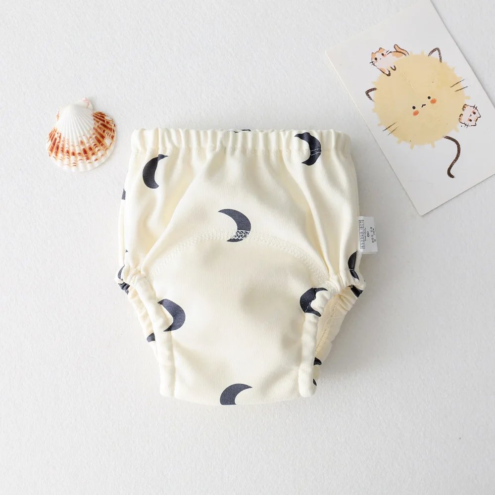 Cotton Baby Training Pants for Kids Diaper Waterproof Underwear Infant Panties Washable Boys Girl Cloth Diapers Reusable Nappies