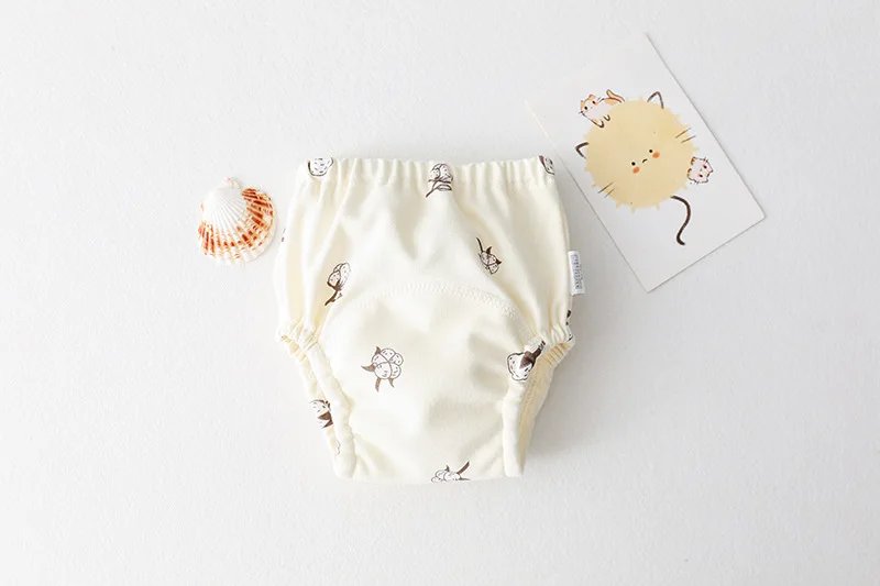 Cotton Baby Training Pants for Kids Diaper Waterproof Underwear Infant Panties Washable Boys Girl Cloth Diapers Reusable Nappies