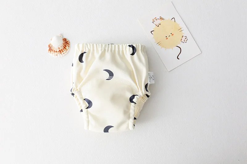 Cotton Baby Training Pants for Kids Diaper Waterproof Underwear Infant Panties Washable Boys Girl Cloth Diapers Reusable Nappies