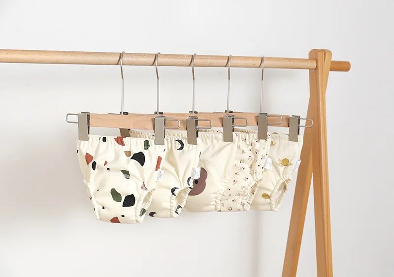 Cotton Baby Training Pants for Kids Diaper Waterproof Underwear Infant Panties Washable Boys Girl Cloth Diapers Reusable Nappies