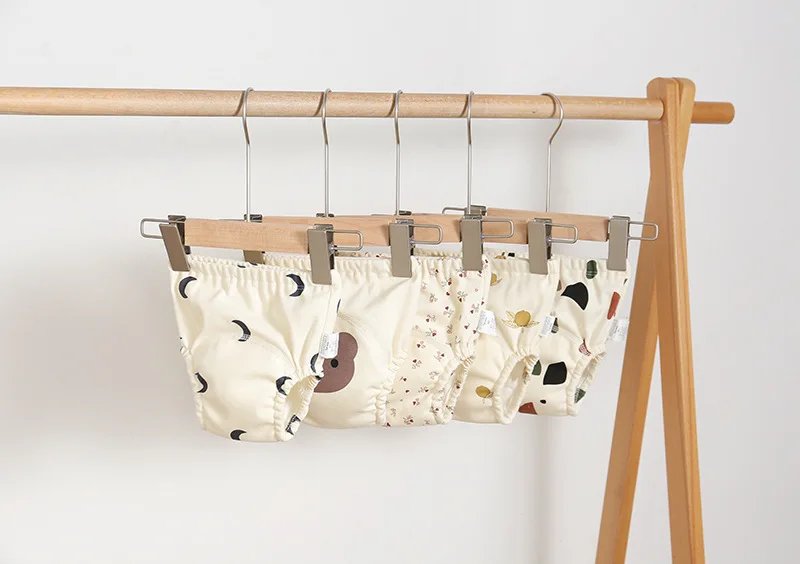 Cotton Baby Training Pants for Kids Diaper Waterproof Underwear Infant Panties Washable Boys Girl Cloth Diapers Reusable Nappies