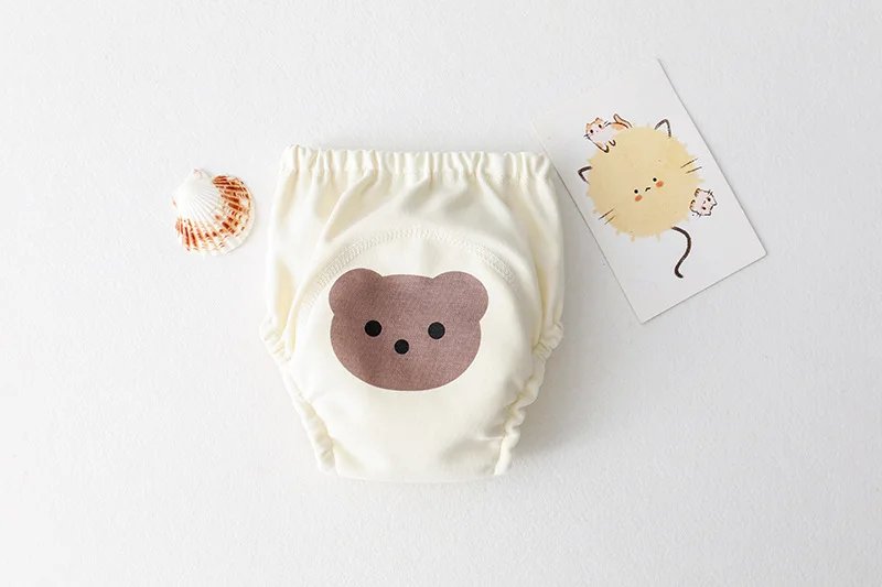 Cotton Baby Training Pants for Kids Diaper Waterproof Underwear Infant Panties Washable Boys Girl Cloth Diapers Reusable Nappies