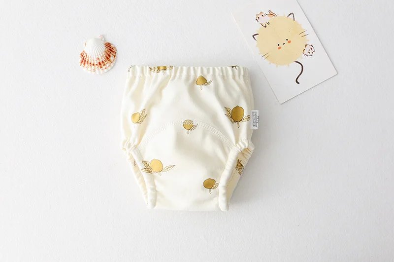 Cotton Baby Training Pants for Kids Diaper Waterproof Underwear Infant Panties Washable Boys Girl Cloth Diapers Reusable Nappies