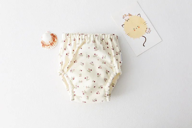 Cotton Baby Training Pants for Kids Diaper Waterproof Underwear Infant Panties Washable Boys Girl Cloth Diapers Reusable Nappies