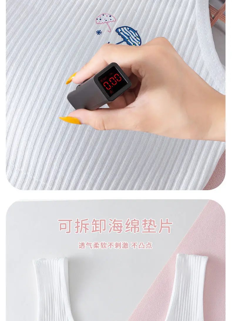 Teen Girls' Training Bra Lingerie Teenages Students Kids Bras 9-18 Year Old Junior High School Girls' Bras Adolescent Puberty