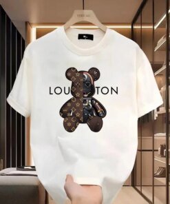 Classic Fashion Printed T-shirt Men's Cotton Breathable Short Sleeved Summer Basic Style Tracksuit Top Male Harajuku Streetwear