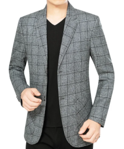 Alternative view of Middle men's suit jacket single piece casual