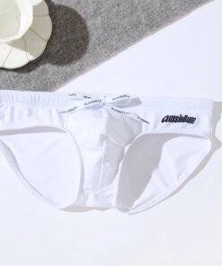 Alternative view of Aussiebum men's low waist elastic comfortable trendy sexy swimming trunks