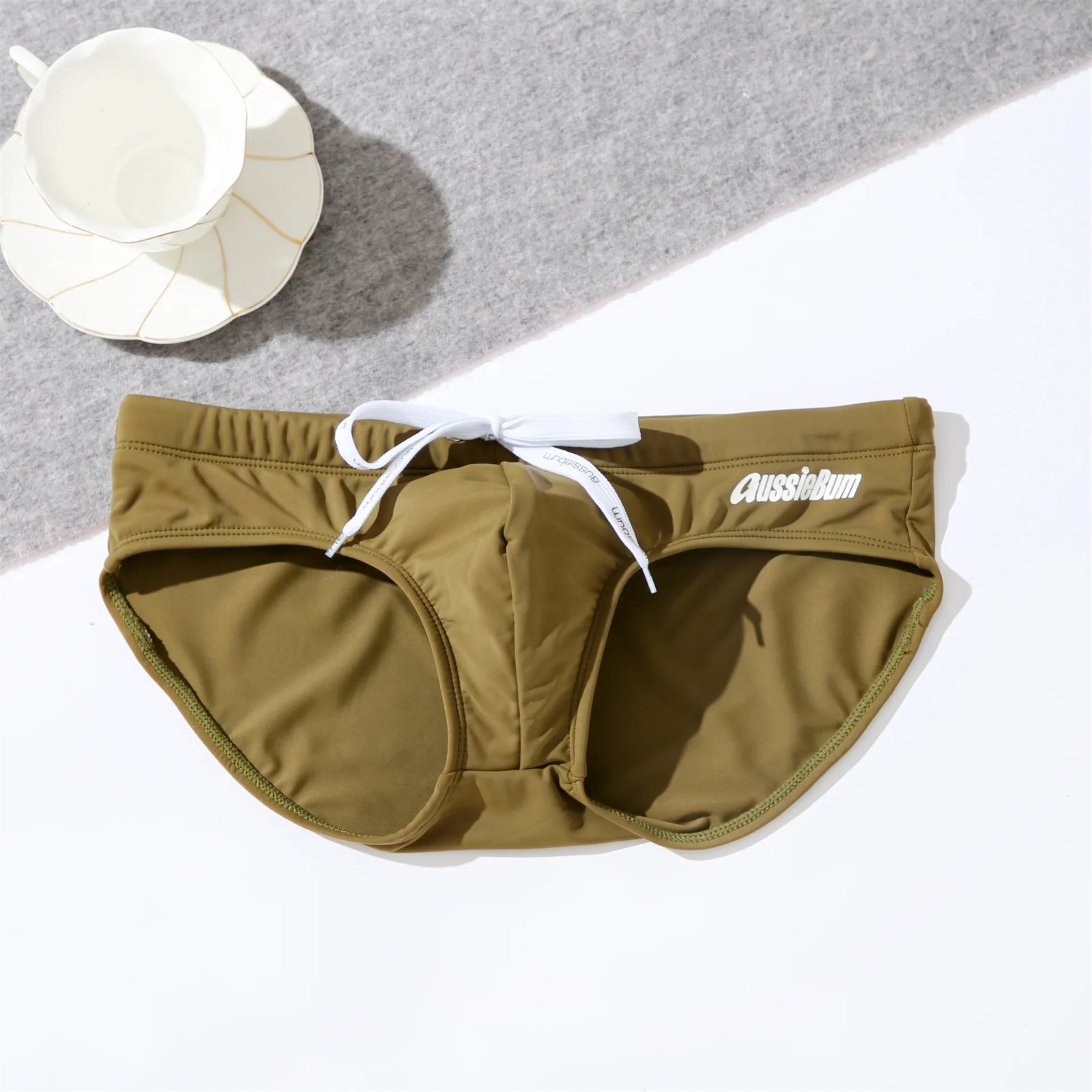 Aussiebum men's low waist elastic comfortable trendy sexy swimming trunks