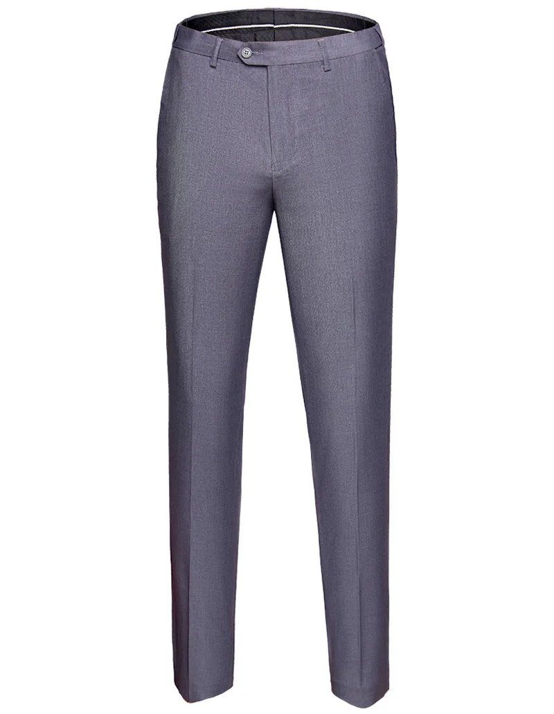 High Quality Suit Pants Mens Fashion Pure Color Business Slim Fit Dress Pant Office Trousers 2020 Men Streetwear Plus Size 6XL