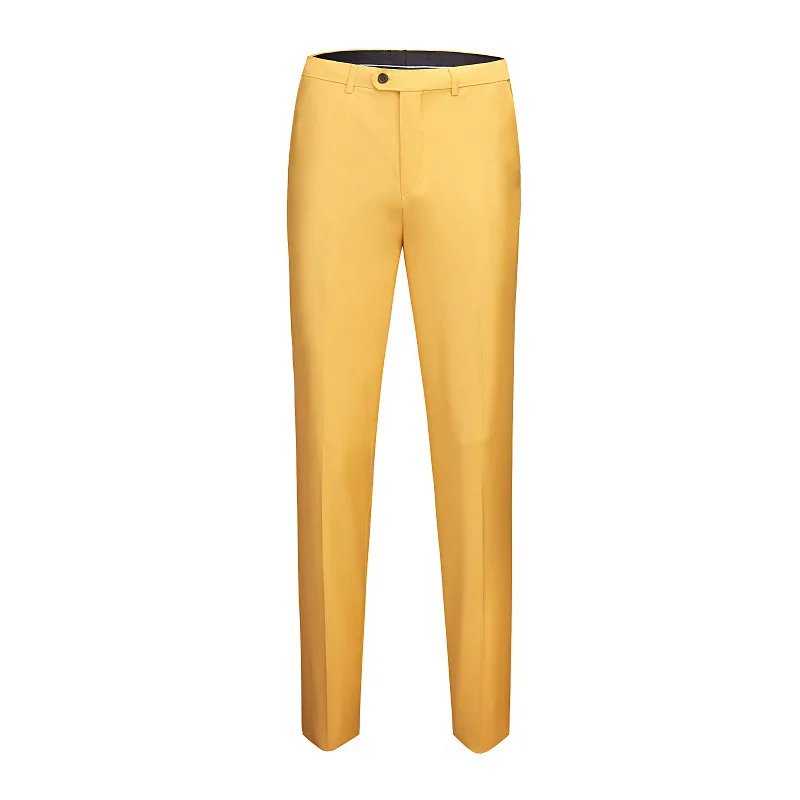 High Quality Suit Pants Mens Fashion Pure Color Business Slim Fit Dress Pant Office Trousers 2020 Men Streetwear Plus Size 6XL