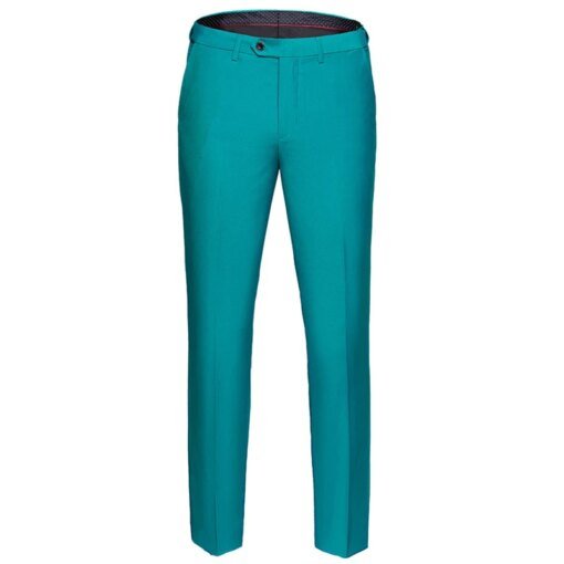 High Quality Suit Pants Mens Fashion Pure Color Business Slim Fit Dress Pant Office Trousers 2020 Men Streetwear Plus Size 6XL