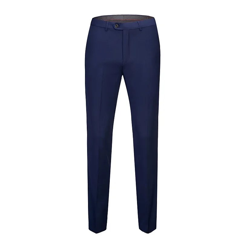 High Quality Suit Pants Mens Fashion Pure Color Business Slim Fit Dress Pant Office Trousers 2020 Men Streetwear Plus Size 6XL