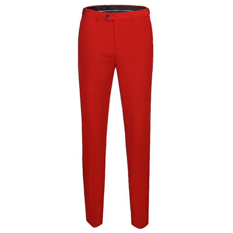 High Quality Suit Pants Mens Fashion Pure Color Business Slim Fit Dress Pant Office Trousers 2020 Men Streetwear Plus Size 6XL