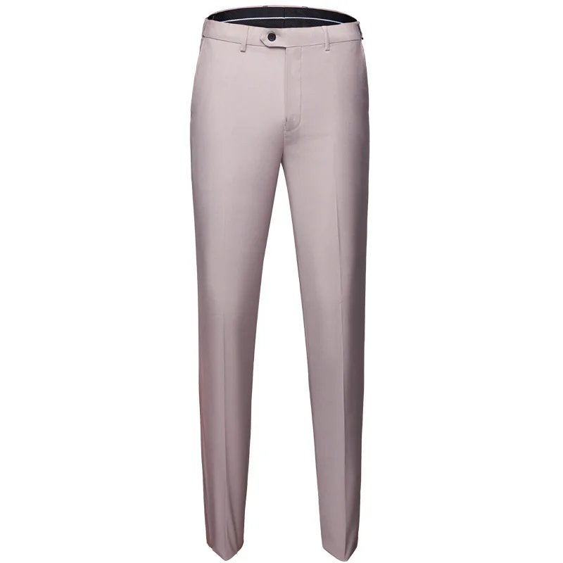 High Quality Suit Pants Mens Fashion Pure Color Business Slim Fit Dress Pant Office Trousers 2020 Men Streetwear Plus Size 6XL
