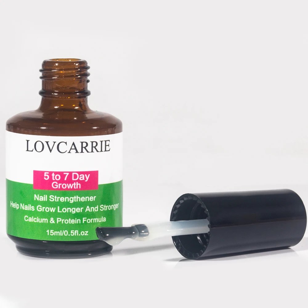 LOVCARRIE Nail Growth 5 to 7 Day Strong Nail Strengthener Calcium Protein Formula Strong Nails Hardener Protect Soft Thin Nails LOVCARRIE Nail Growth 5 to 7 Day Strong Nail Strengthener Calcium Protein Formula Strong Nails Hardener Protect Soft Thin Nails