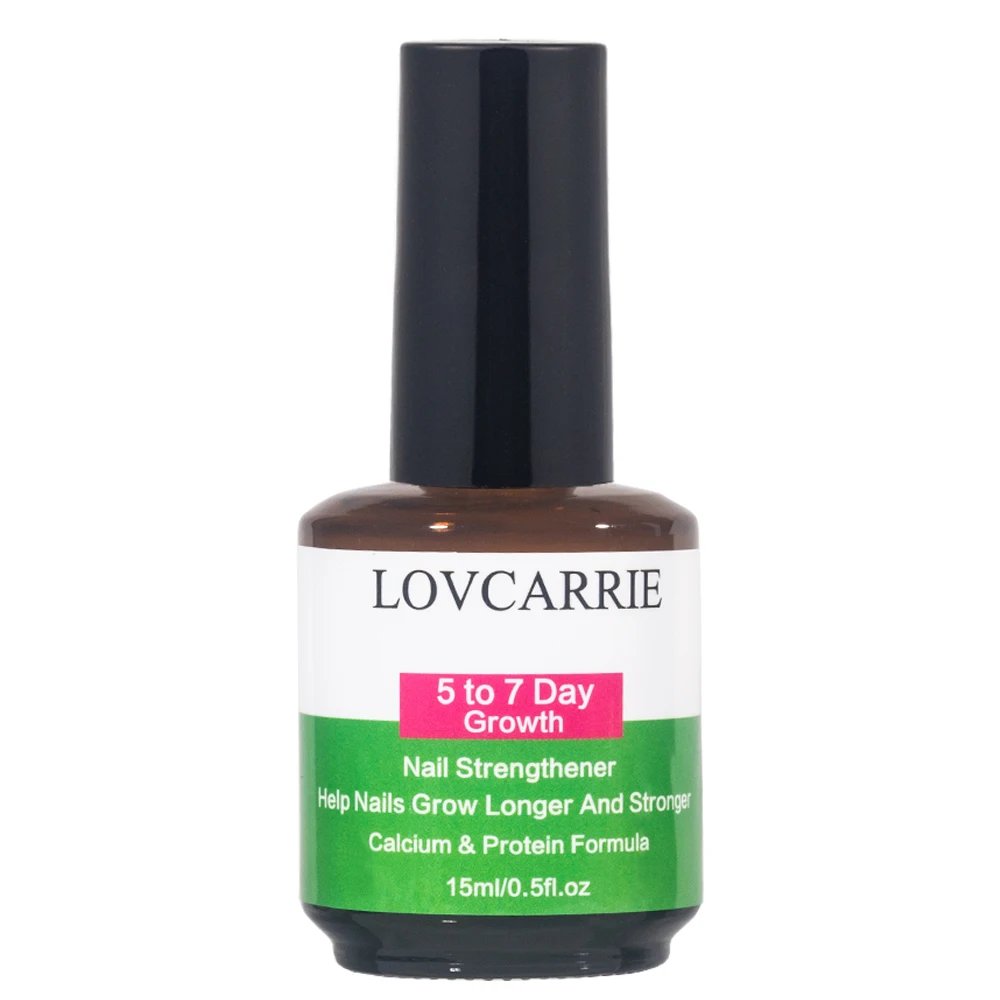 LOVCARRIE Nail Growth 5 to 7 Day Strong Nail Strengthener Calcium Protein Formula Strong Nails Hardener Protect Soft Thin Nails LOVCARRIE Nail Growth 5 to 7 Day Strong Nail Strengthener Calcium Protein Formula Strong Nails Hardener Protect Soft Thin Nails