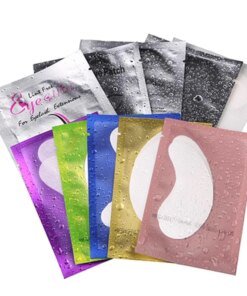 Alternative view of 100pairs eye patches eyelash extension under eyelashes fake lashes stickers lash extension supplies patches for building eyelid