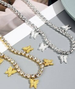 Vintage Butterfly Necklace