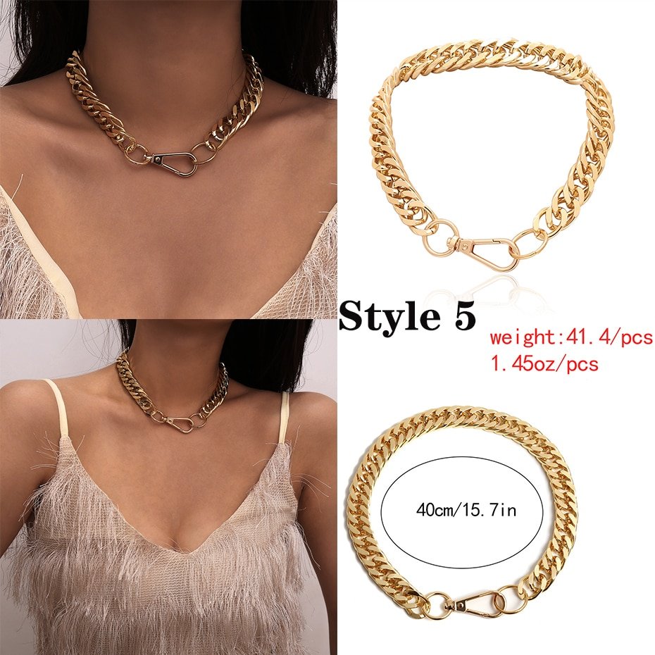Women's Chain Stylized Necklace Women's Chain Stylized Necklace