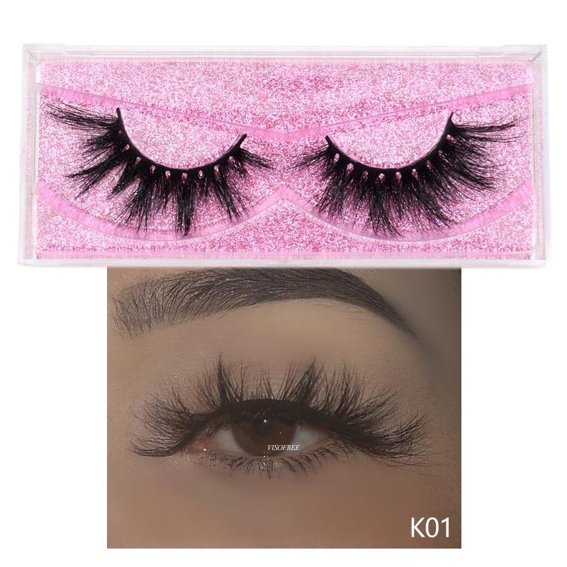 5D Mink Eyelashes Set