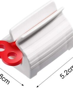 Alternative view of 3Pieces Rolling Tube Toothpaste Squeezer Toothpaste Seat Holder Stand Rotate Toothpaste Dispenser for Bathroom (Mix Color)